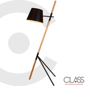 Clave 3LPTP38 Lámpara de Pie Madera Moderna - vista principal