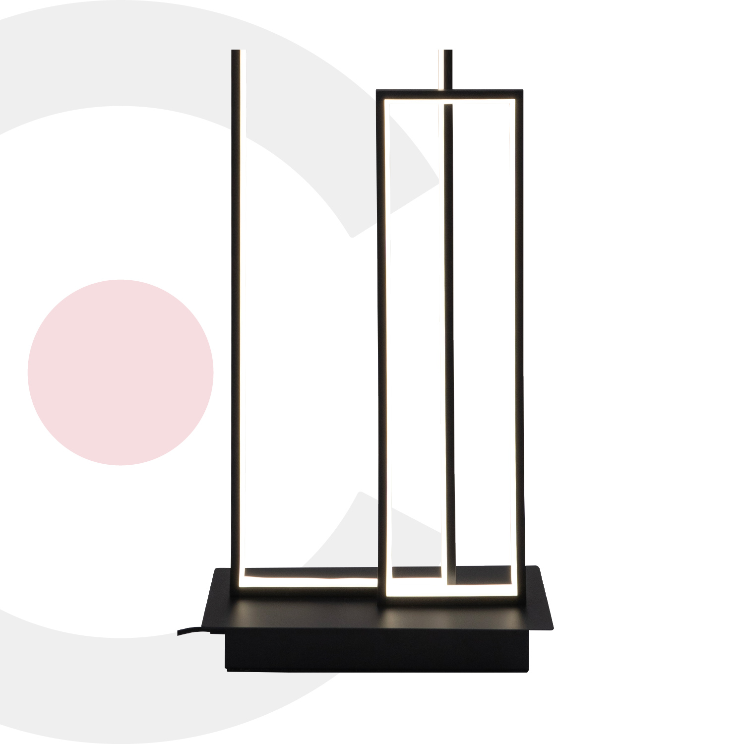 Lámpara de Pie Minimalista - vista detalle