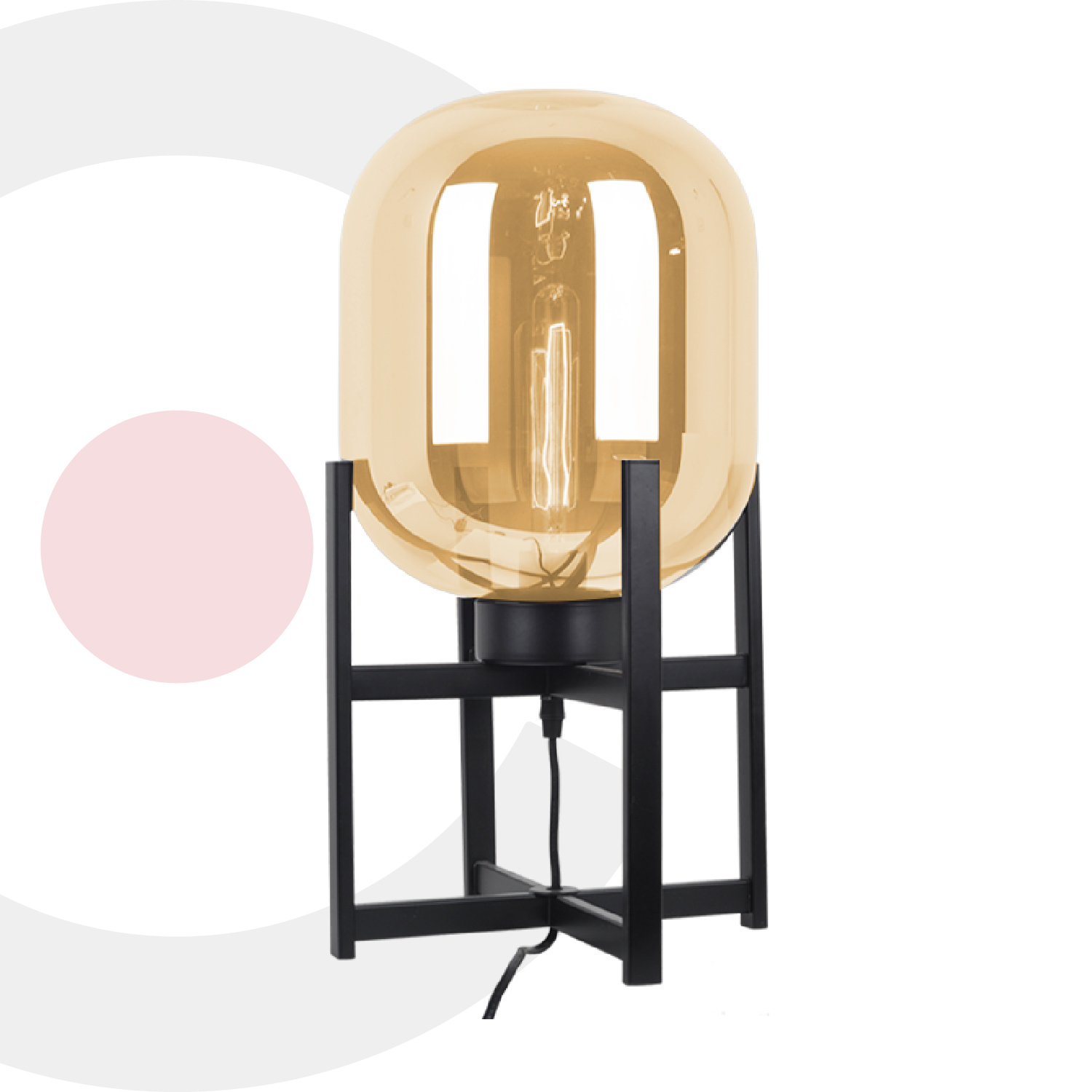 Lámpara de Mesa Contemporánea - vista principal