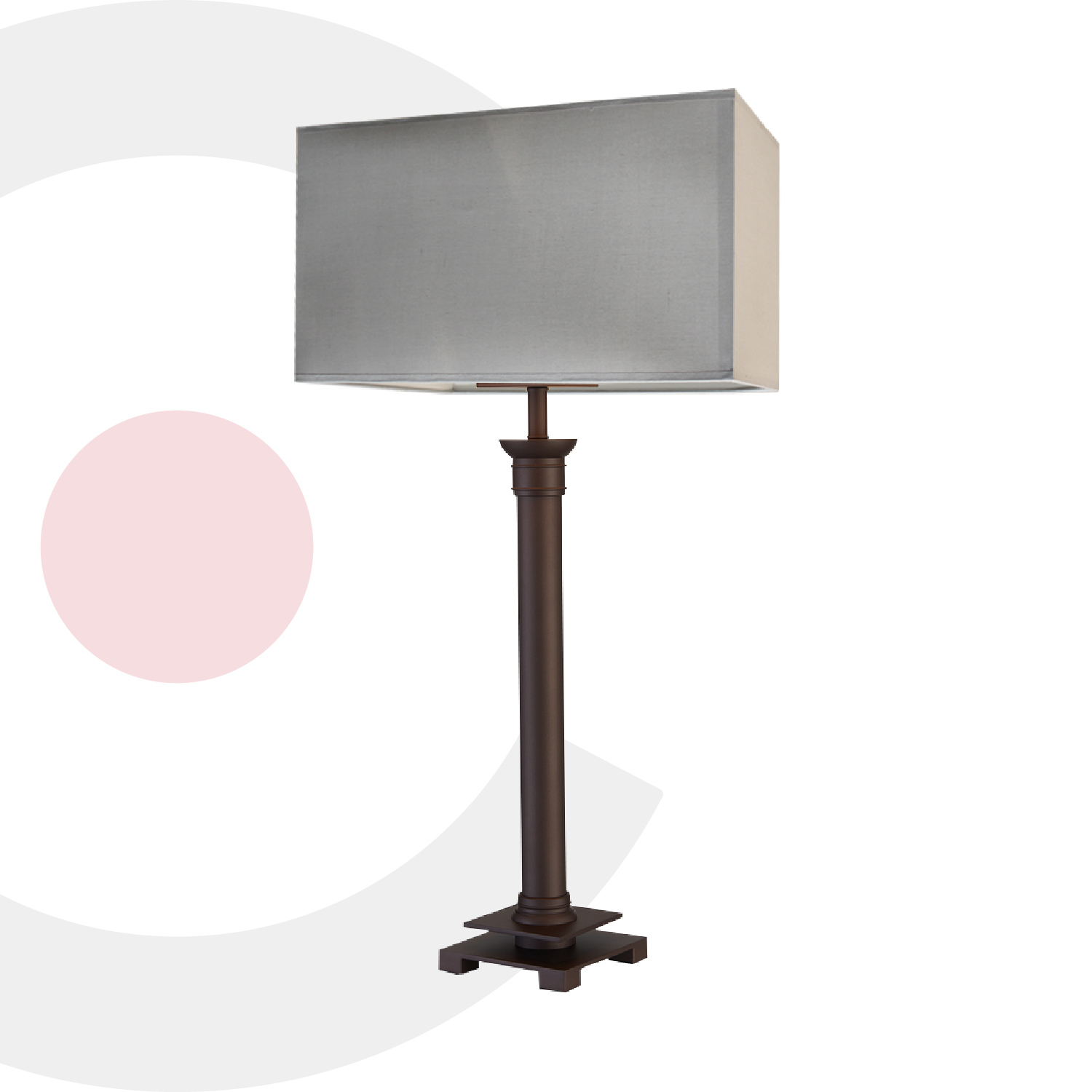 Lámpara de Mesa Contemporánea - vista principal